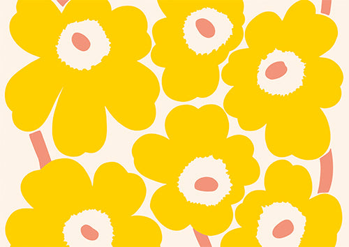 1-osainen kortti Marimekko Unikko