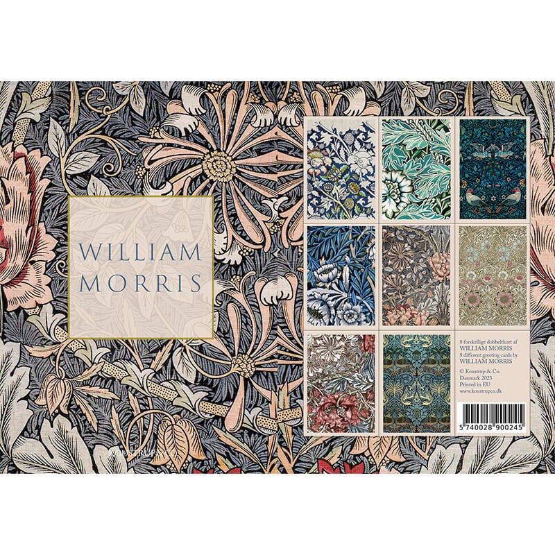 Kortteja kansiossa 8 kpl William Morris