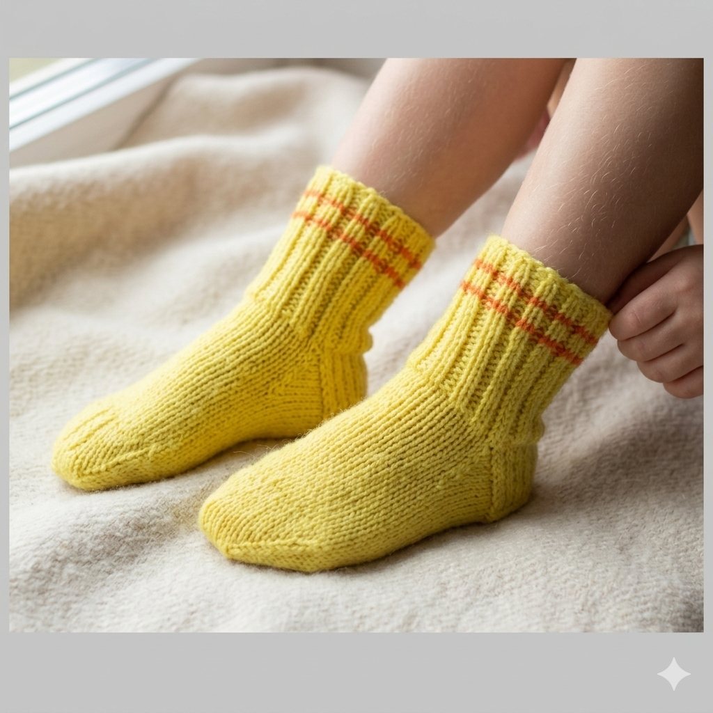 Children's wool socks