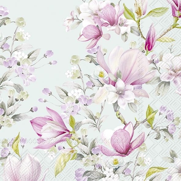Lautasliina Romantic Magnolia 33cm
