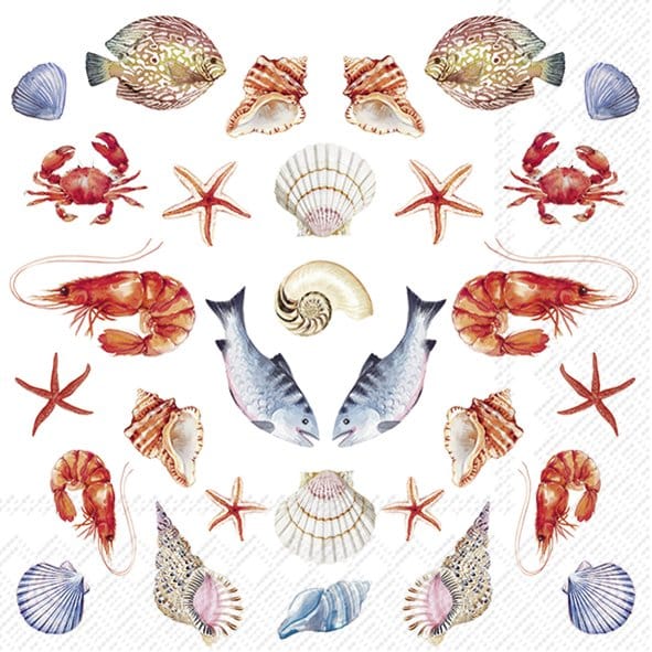 Lautasliina Sea Potpourri 33cm