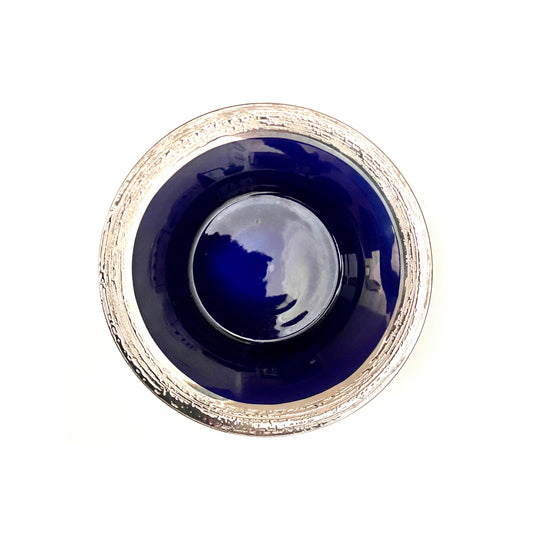 Tarjoiluastia Manufacture de Monaco koboltin sininen/platina