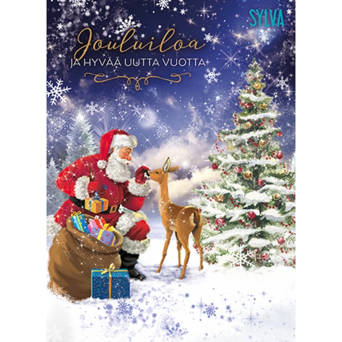 Joulukortti 1-osainen Sylva