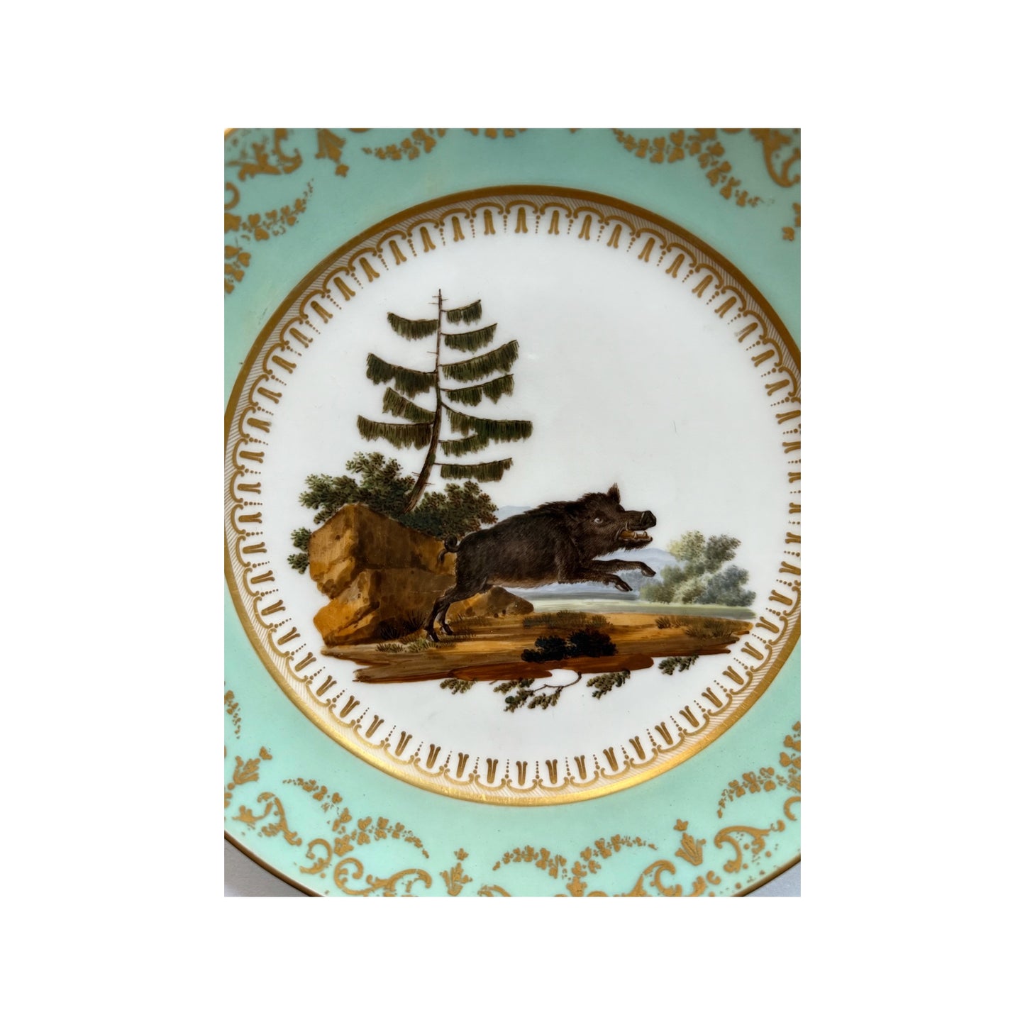 Decorative plate Sevres