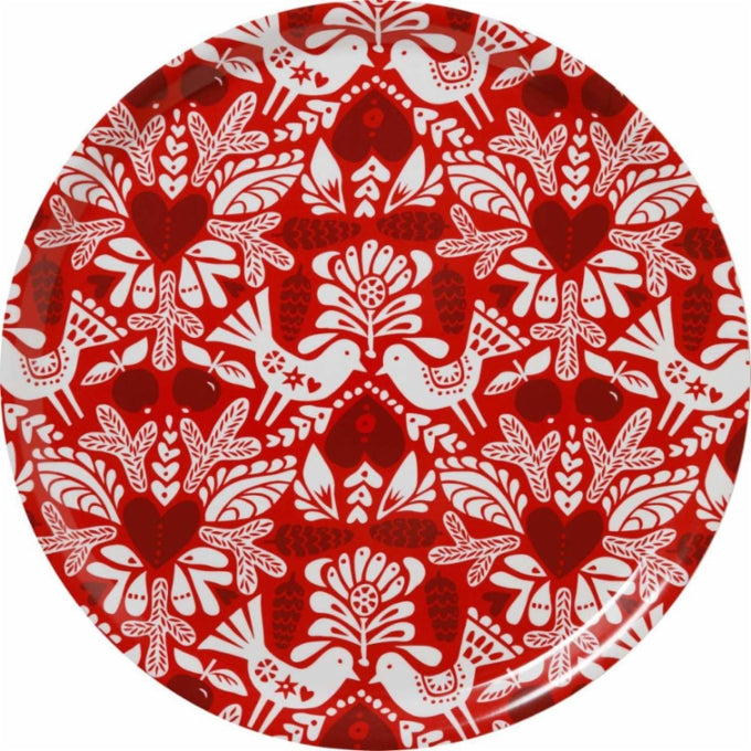 Tray Winter Bird