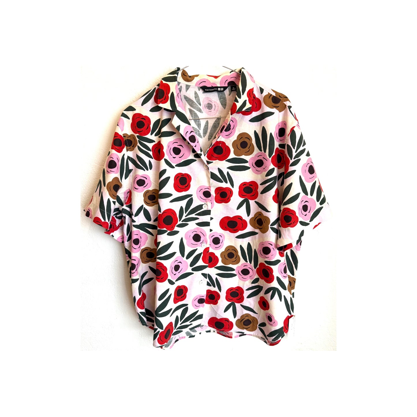 Pusero lyhythihainen Marimekko & Uniqlo XL