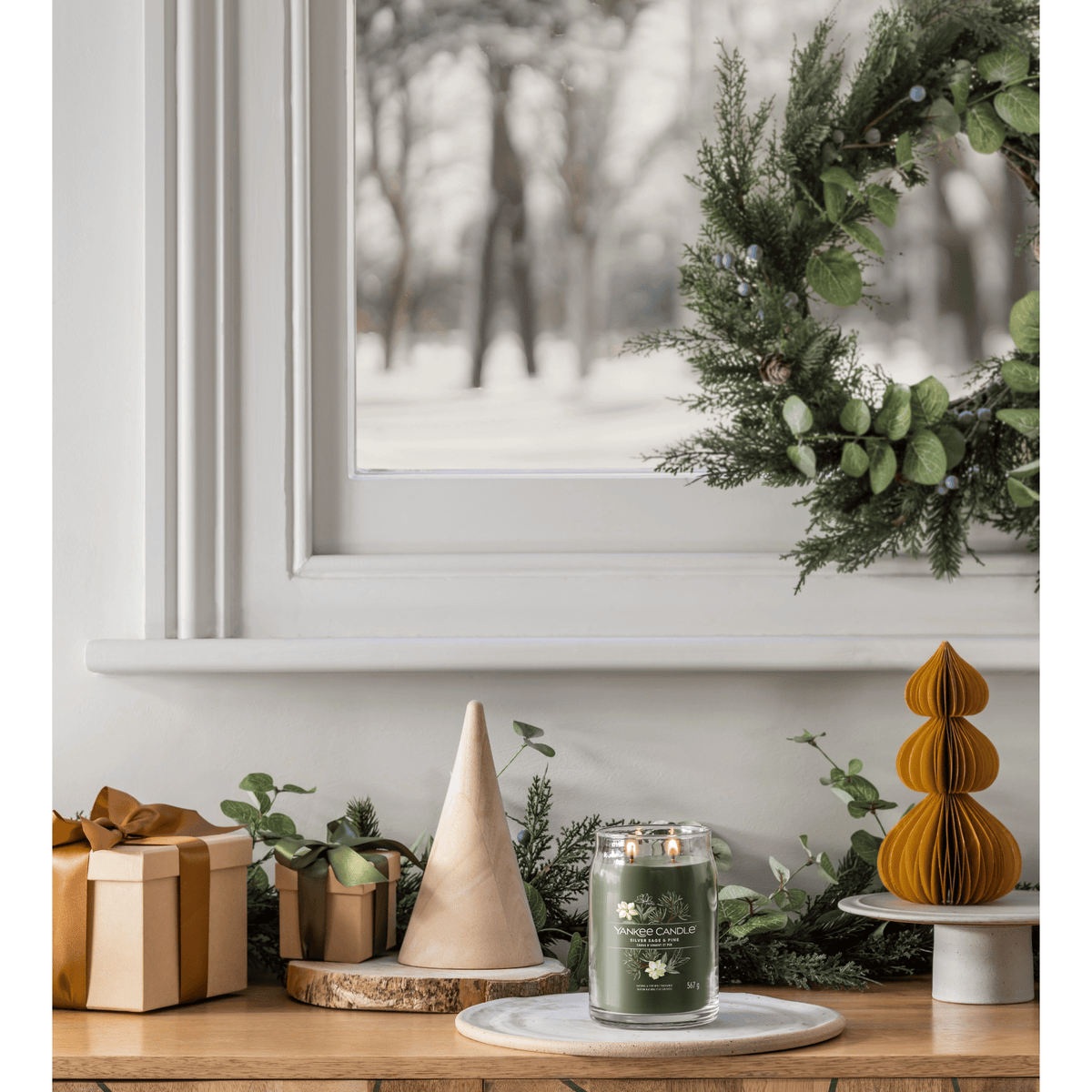 Yankee Candle Signature Silver sage & pine Large