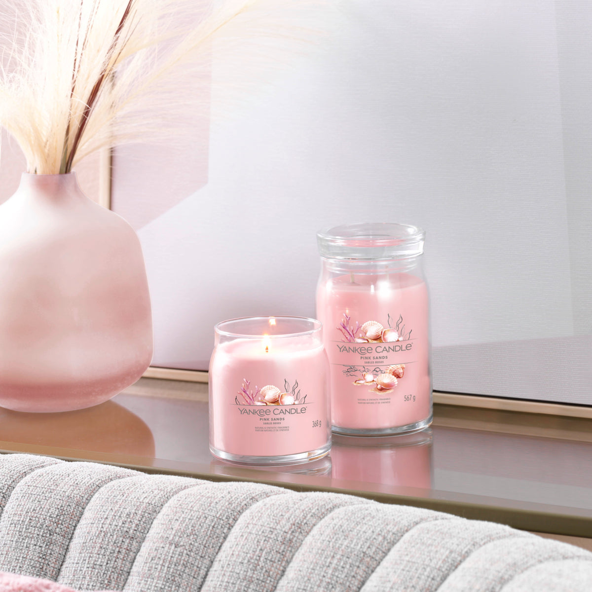 Yankee Candle Pink Sands – Medium Jar Kynttilä