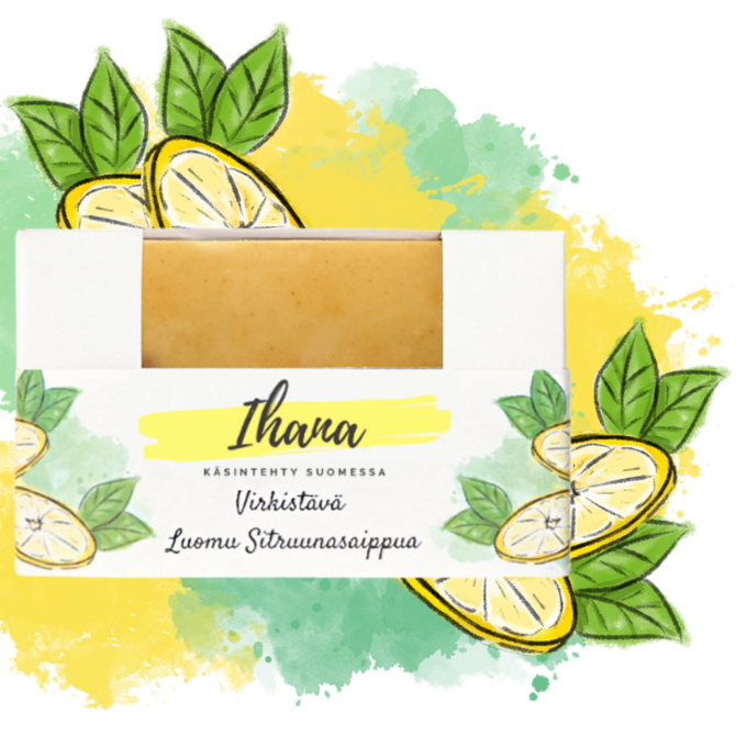 Bar soap Refreshing Organic Lemon