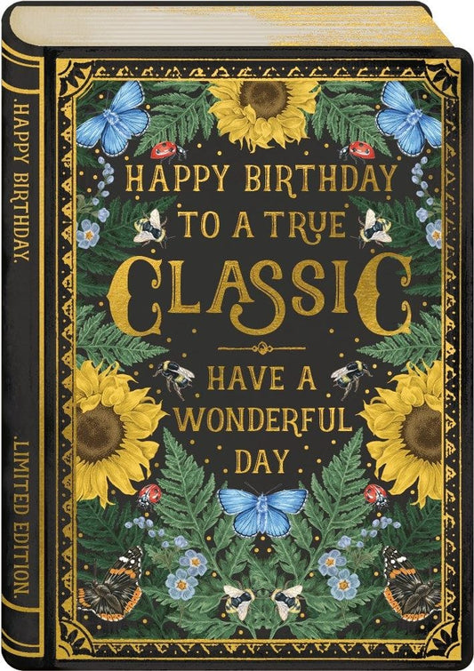 The Art File Classic Story Book 2-osainen kortti Happy Birthday to a True Classic