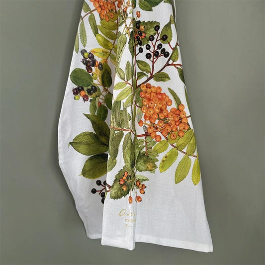Keittiöpyyhe Pihlajanmarjat