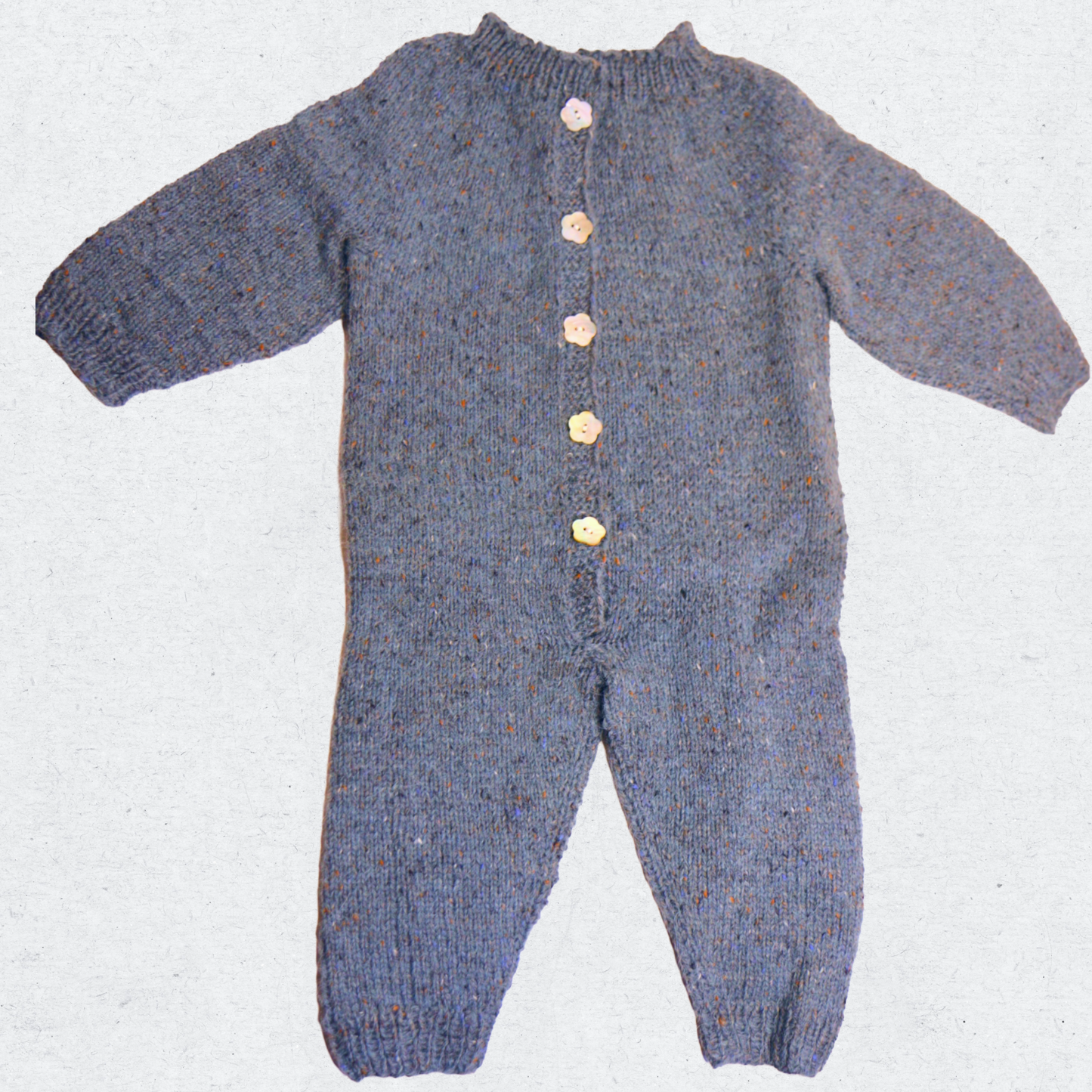 Wool jumpsuit Bluebell