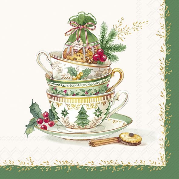 Lautasliina Festive Tea Time 25cm