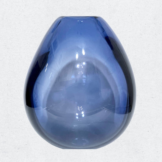 Maljakko/Lasiveistos Pisara Per Lutken Holmegaard Tanska