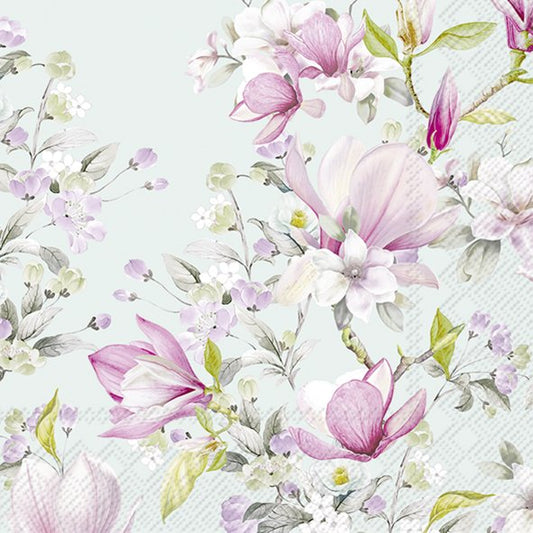 Lautasliina Romantic Magnolia 33cm
