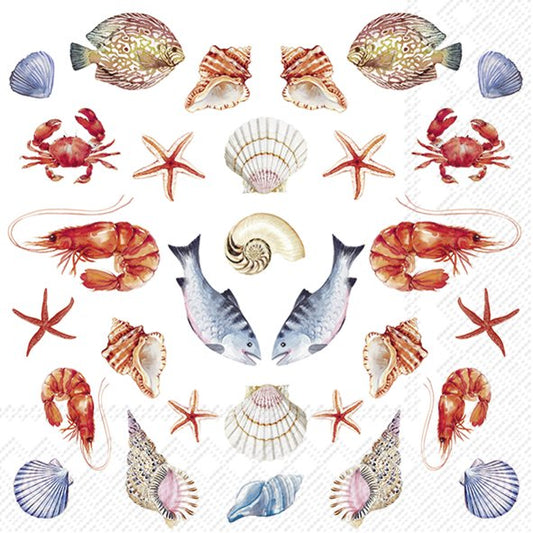 Lautasliina Sea Potpourri 33cm
