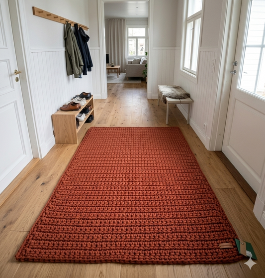 Matto Houtskär ruskea 72 cm x 153 cm