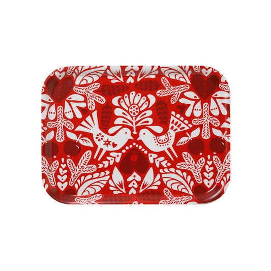Tray Winter Bird small