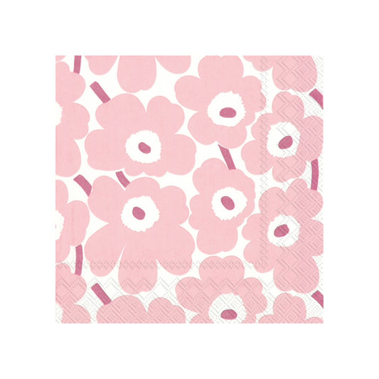 Lautasliina Mini Unikot light rose Marimekko 33cm