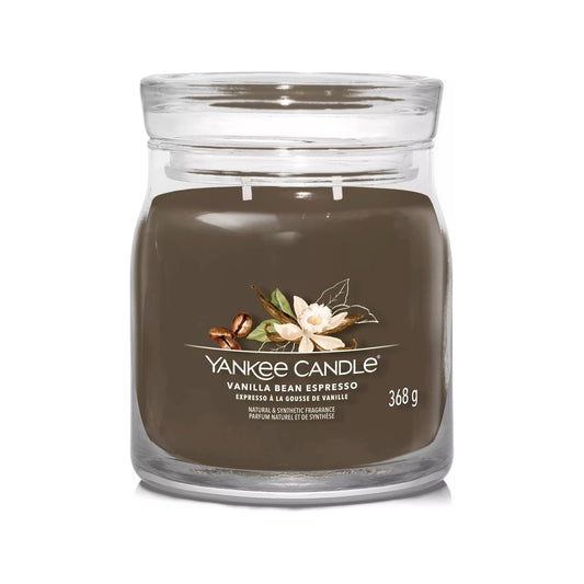 Yankee Candle Signature Vanilla Bean Espresso Medium