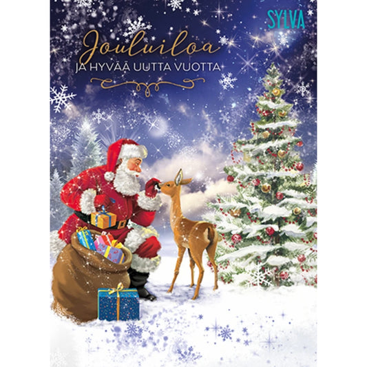 Joulukortti 1-osainen Sylva