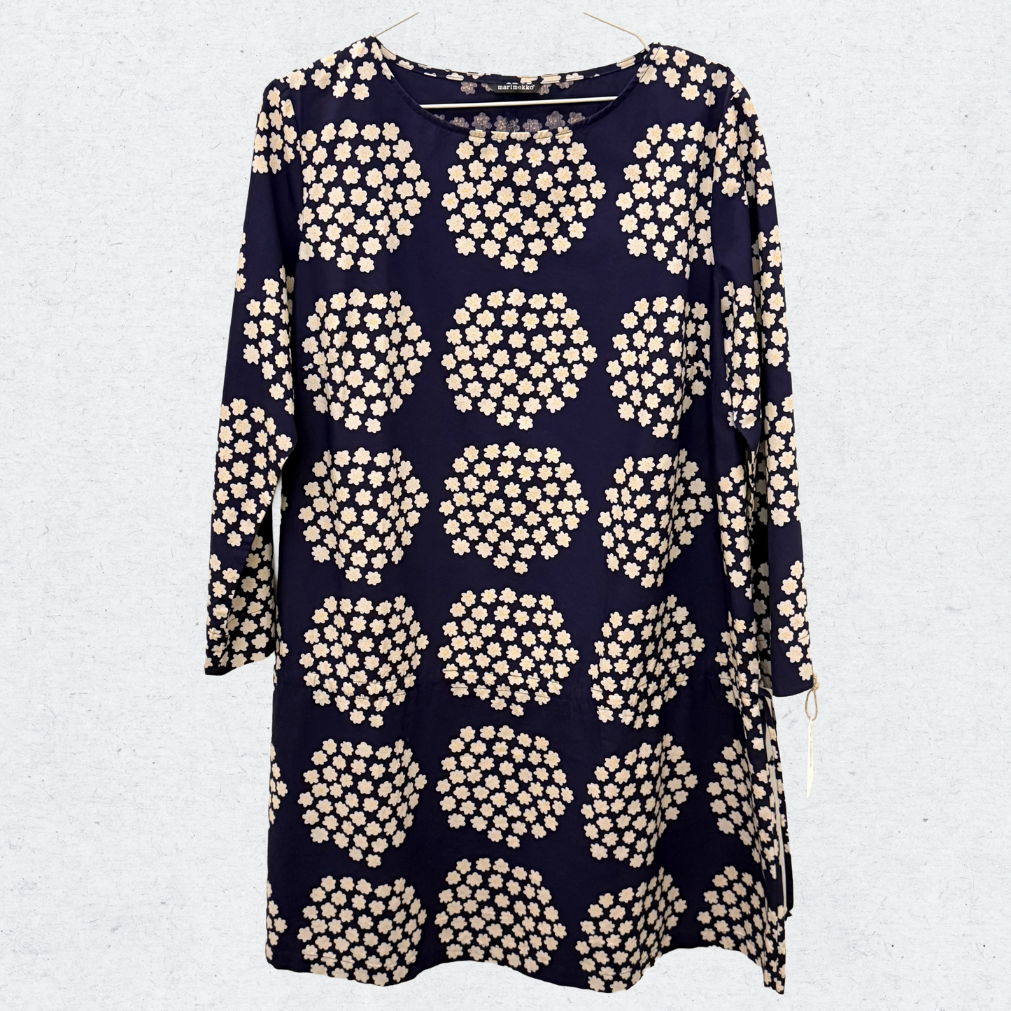 Tunika Marimekko Puketti kuosilla koko 44