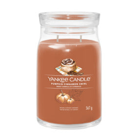 Yankee Candle Signature Pumpkin Cinnamon Swirl Large