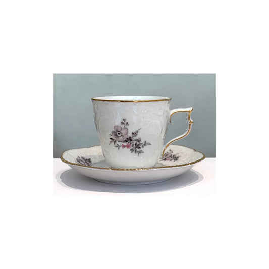 Kahvikuppi ja aluslautanen Rosenthal Sanssouci