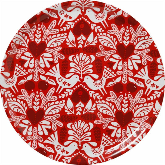 Tray Winter Bird