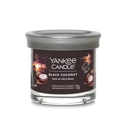Yankee Candle Signature tuoksukynttilä Black Coconut koko S