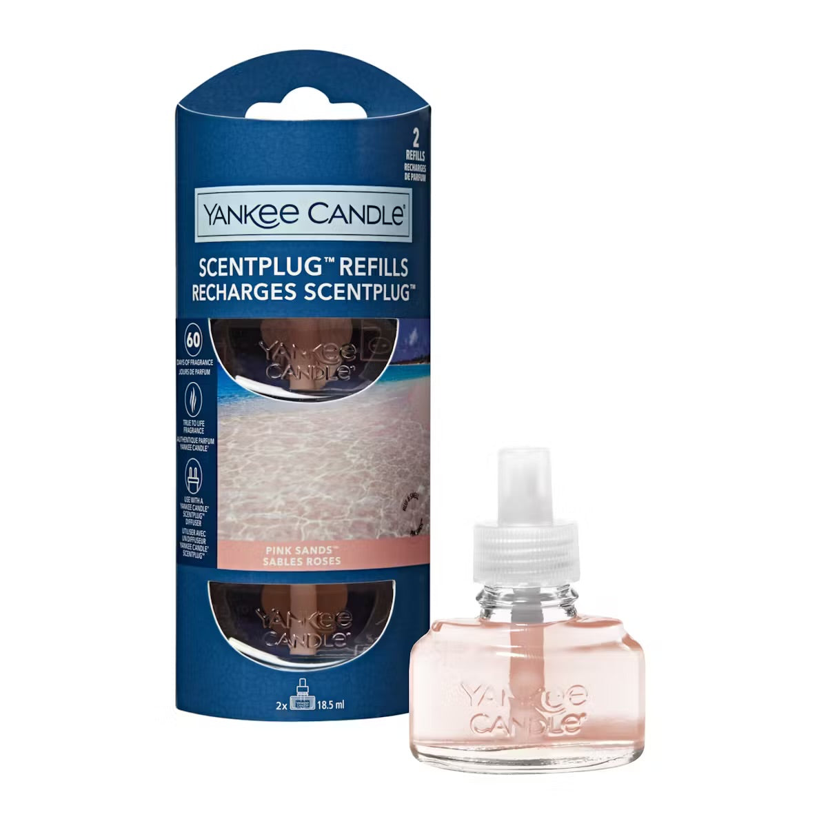Yankee Candle Pink Sands Scentplug Refill täyttöpakkaus