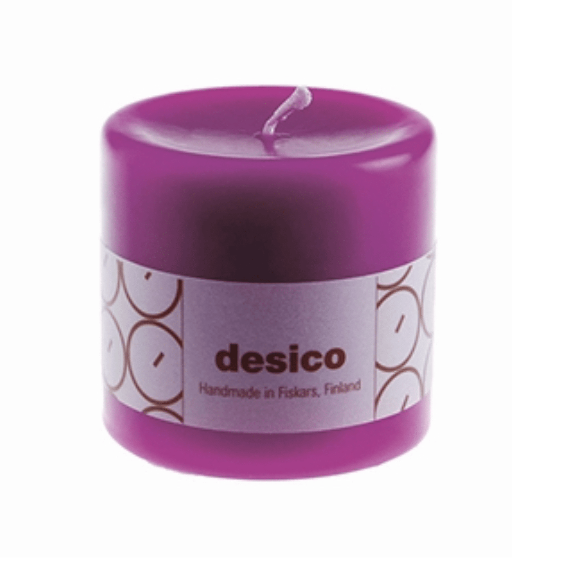 Desico pöytäkynttilä tummanvioletti 