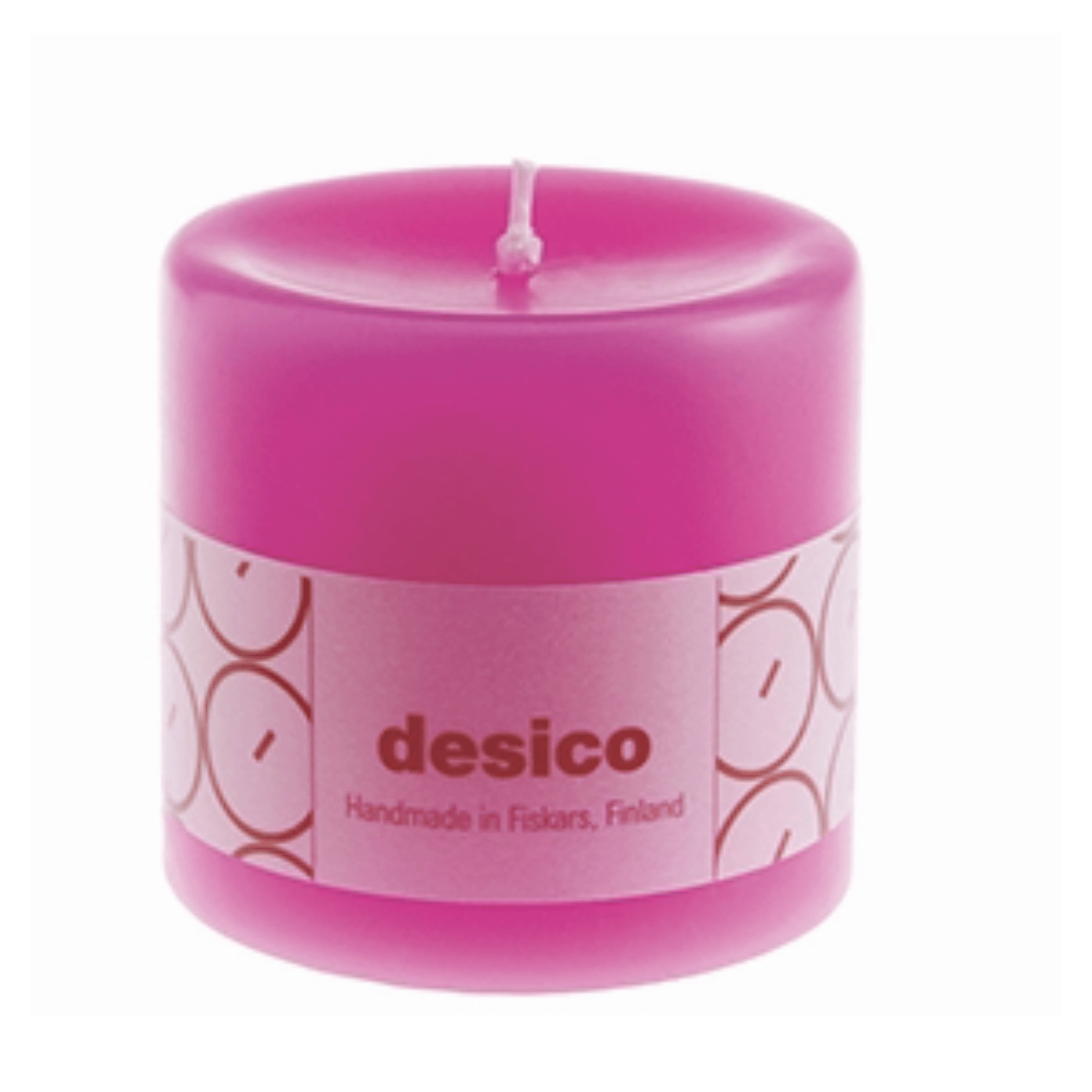 Desico kynttilä aniliini pinkki 7cm
