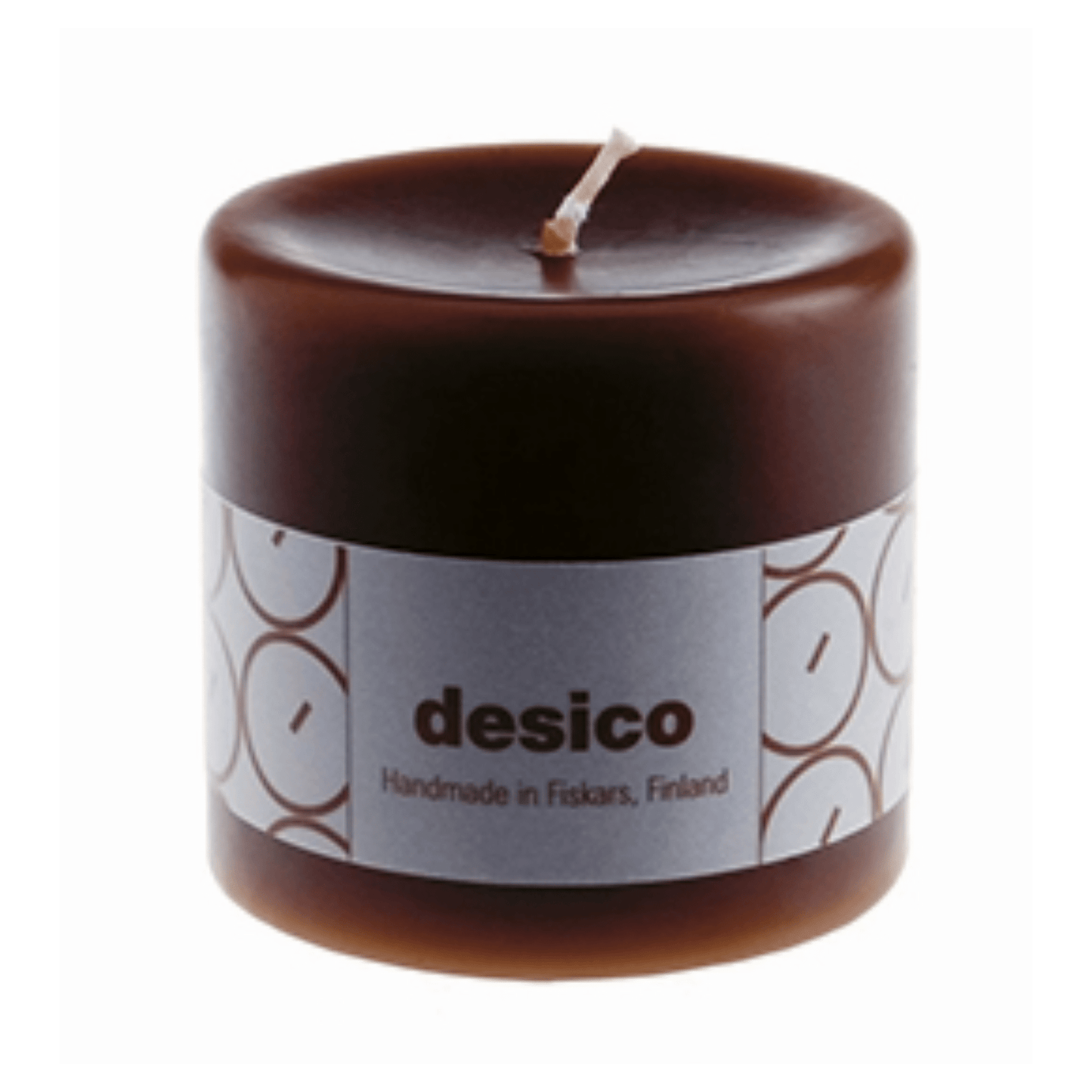Desico kynttilä ruskea 7 cm
