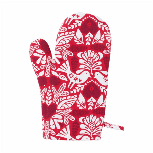 Oven glove Winter Bird