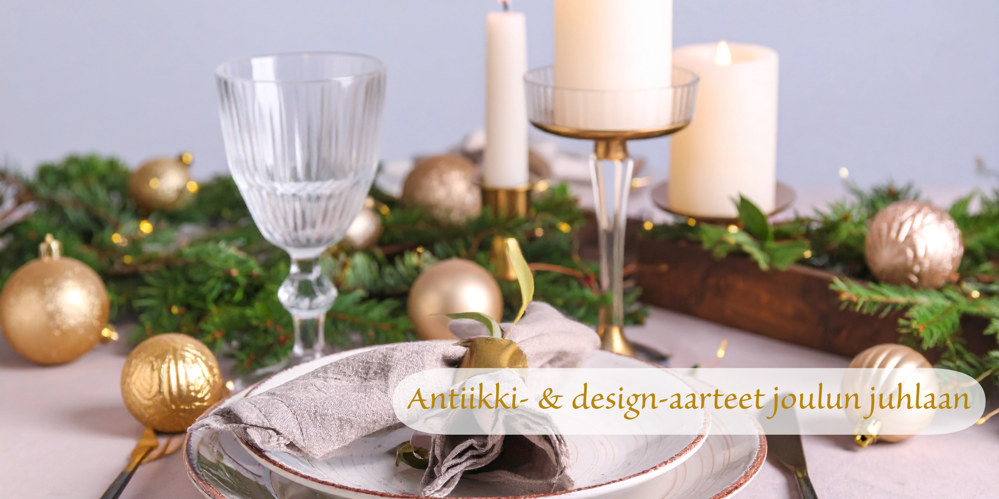 Koti Store Helsinki vintage design joulukoristeet