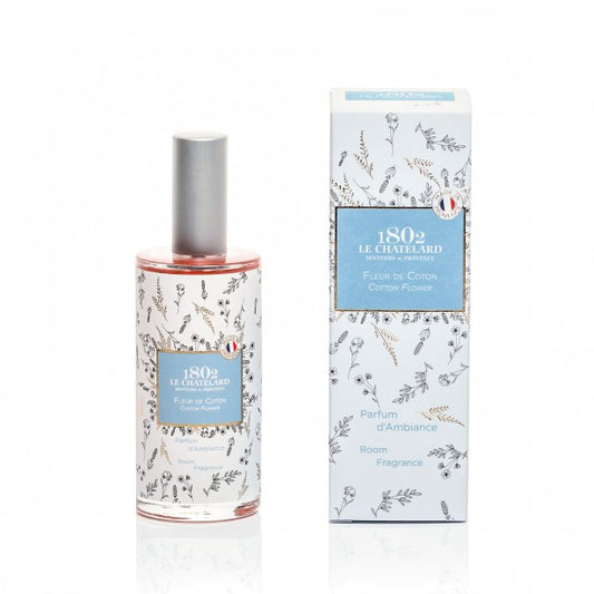 Huonetuoksu spray Puuvillan kukka Le Chatelard 1802