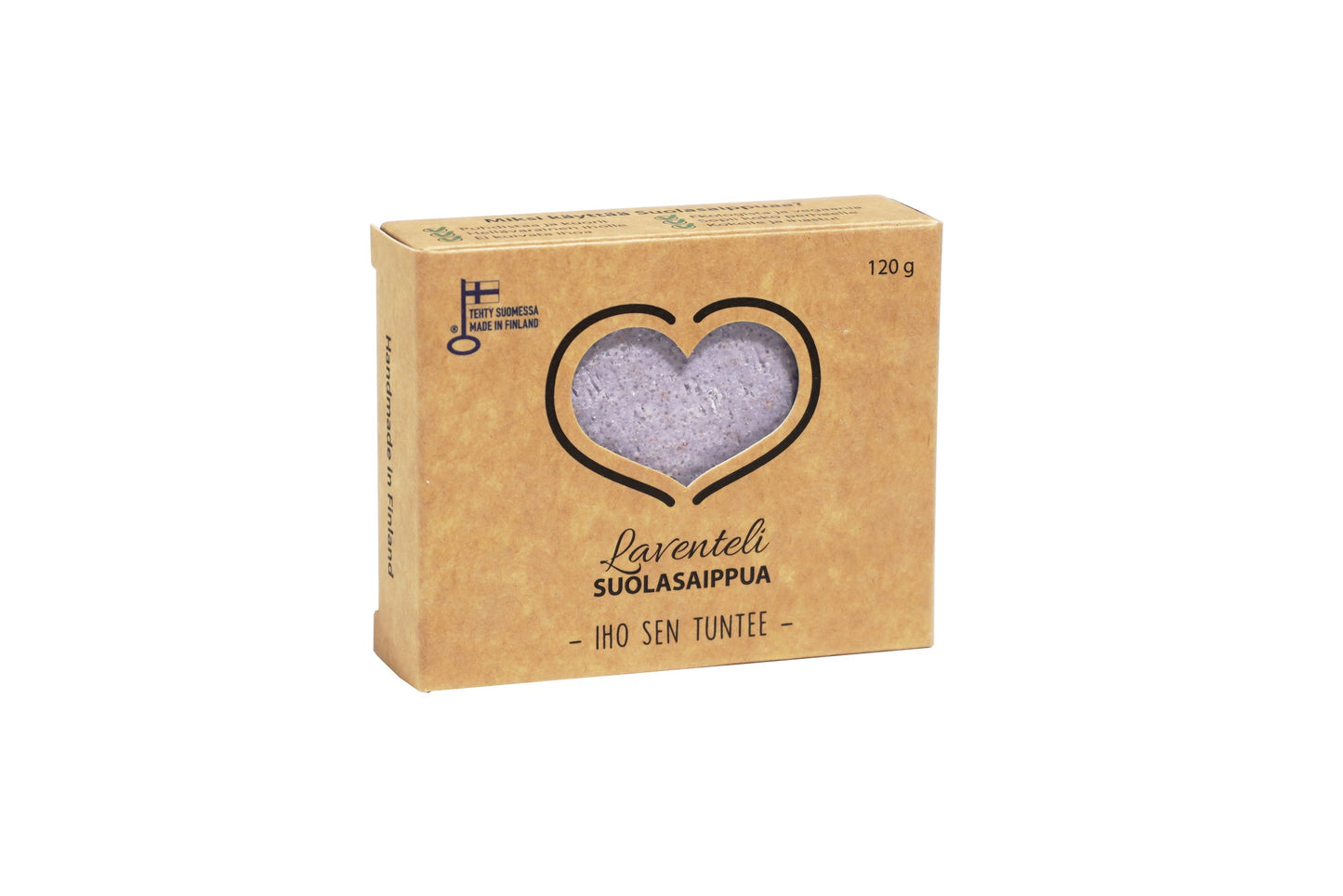 Salt soap Lavender 